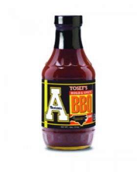 Yosef Bold and Spicy BBQ Sauce 18 oz.